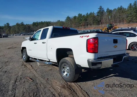 2017 Chevrolet Silverado 1500 Ls из США, поврежденный, VIN 1GCVKNEC4HZ137000